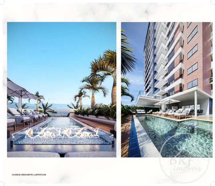 Apartamento com 3 quartos à venda, 1231400m2 em Barreiros, Sao Jose - SC - imagem 5 Foto 5 de Apartamento com 3 quartos à venda, 1231400m2 em Barreiros, Sao Jose - SC