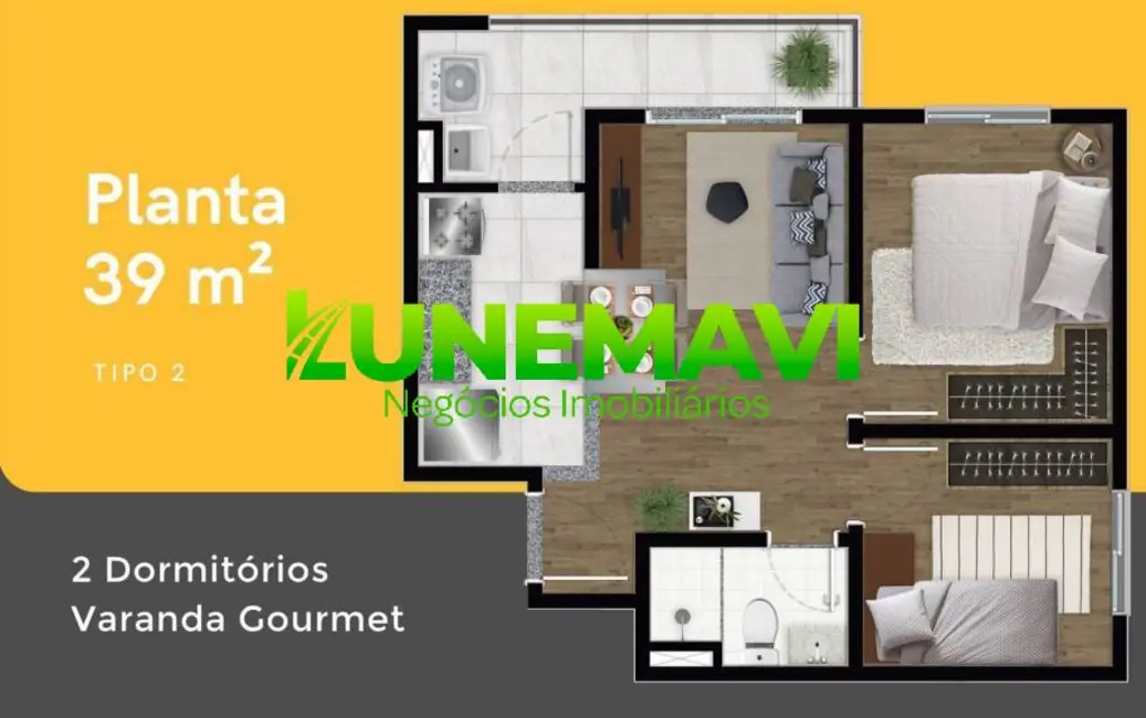 Apartamento com 2 quartos à venda em Jardim Pedra Branca, São Paulo - SP - imagem 3 Foto 3 de Apartamento com 2 quartos à venda em Jardim Pedra Branca, São Paulo - SP