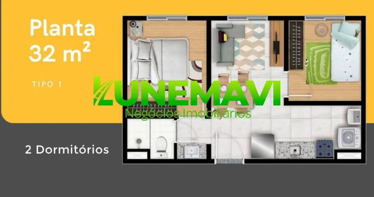 Apartamento com 2 quartos à venda em Jardim Pedra Branca, São Paulo - SP - imagem 2 Foto 2 de Apartamento com 2 quartos à venda em Jardim Pedra Branca, São Paulo - SP