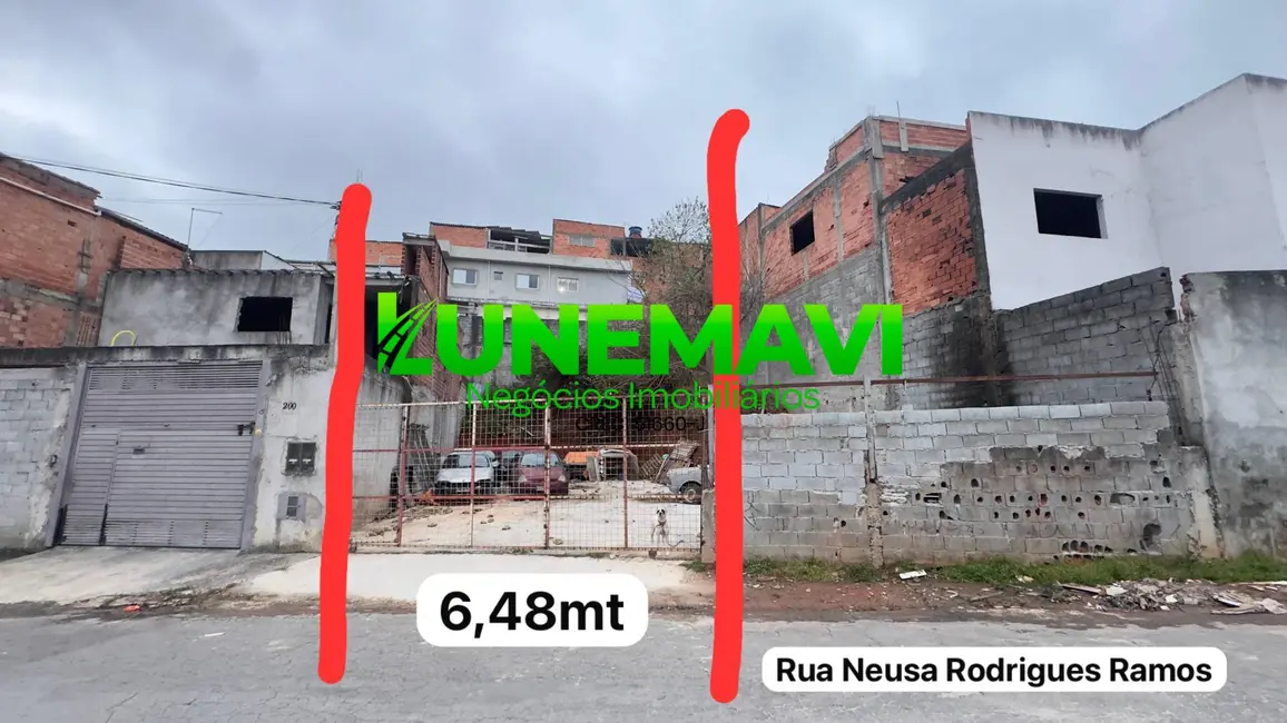 Foto 5 de Terreno / Lote à venda, 156m2 em Tanquinho, Ferraz De Vasconcelos - SP