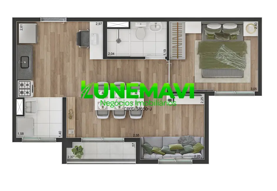 Foto 9 de Apartamento com 2 quartos à venda em Jardim Egle, São Paulo - SP