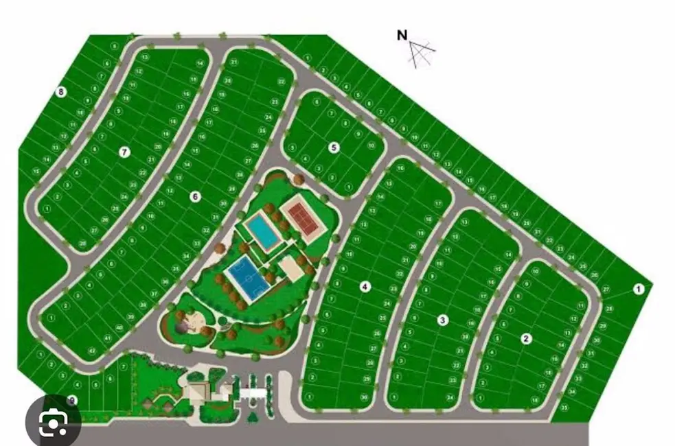 Foto 6 de Terreno / Lote à venda, 360m2 em Portal das Águas, Tres Lagoas - MS