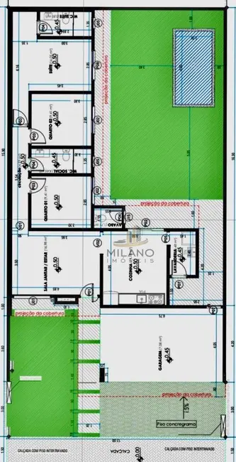 Foto 1 de Casa de Condomínio com 3 quartos à venda, 282m2 em Residencial Costa Leste, Tres Lagoas - MS
