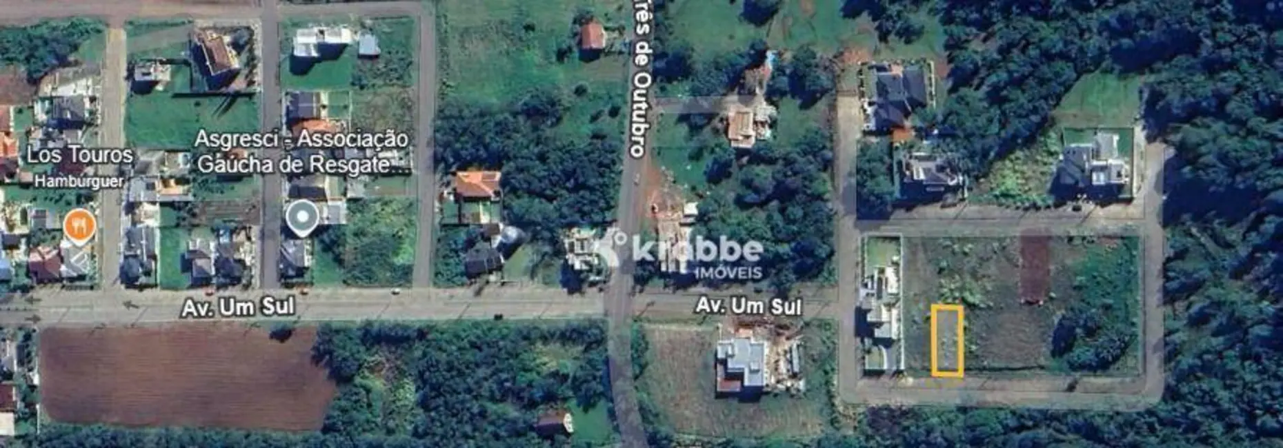 Foto 2 de Terreno / Lote à venda, 388m2 em Teutonia - RS