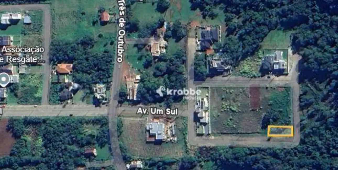 Foto 2 de Terreno / Lote à venda, 388m2 em Teutonia - RS