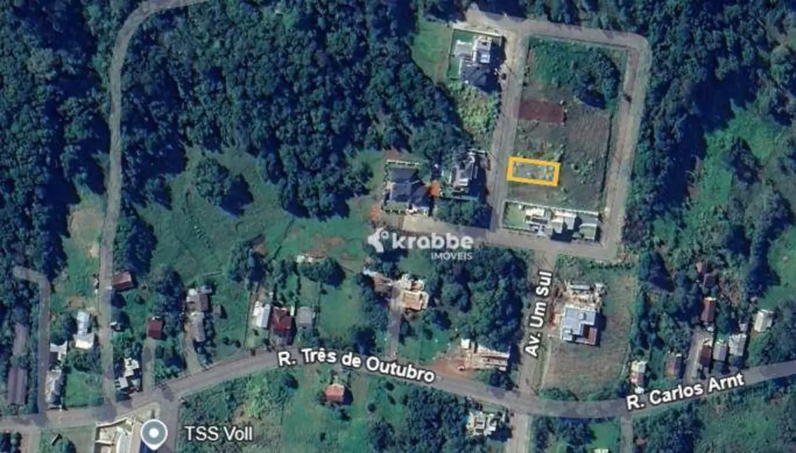 Foto 2 de Terreno / Lote à venda, 388m2 em Languiru, Teutonia - RS