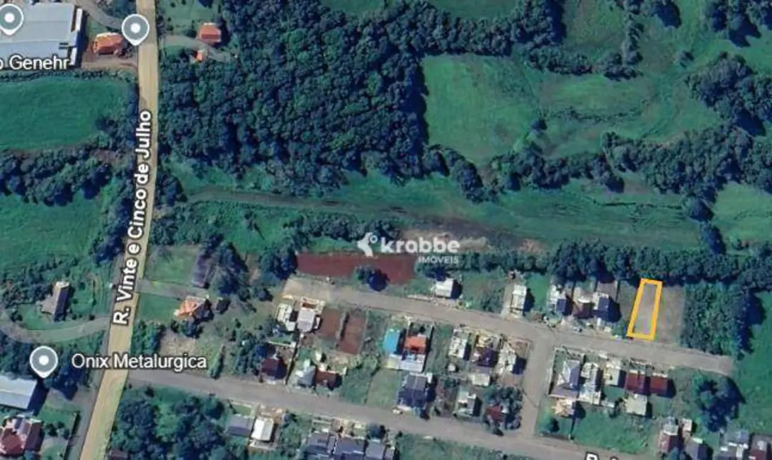 Foto 2 de Terreno / Lote à venda, 300m2 em Languiru, Teutonia - RS