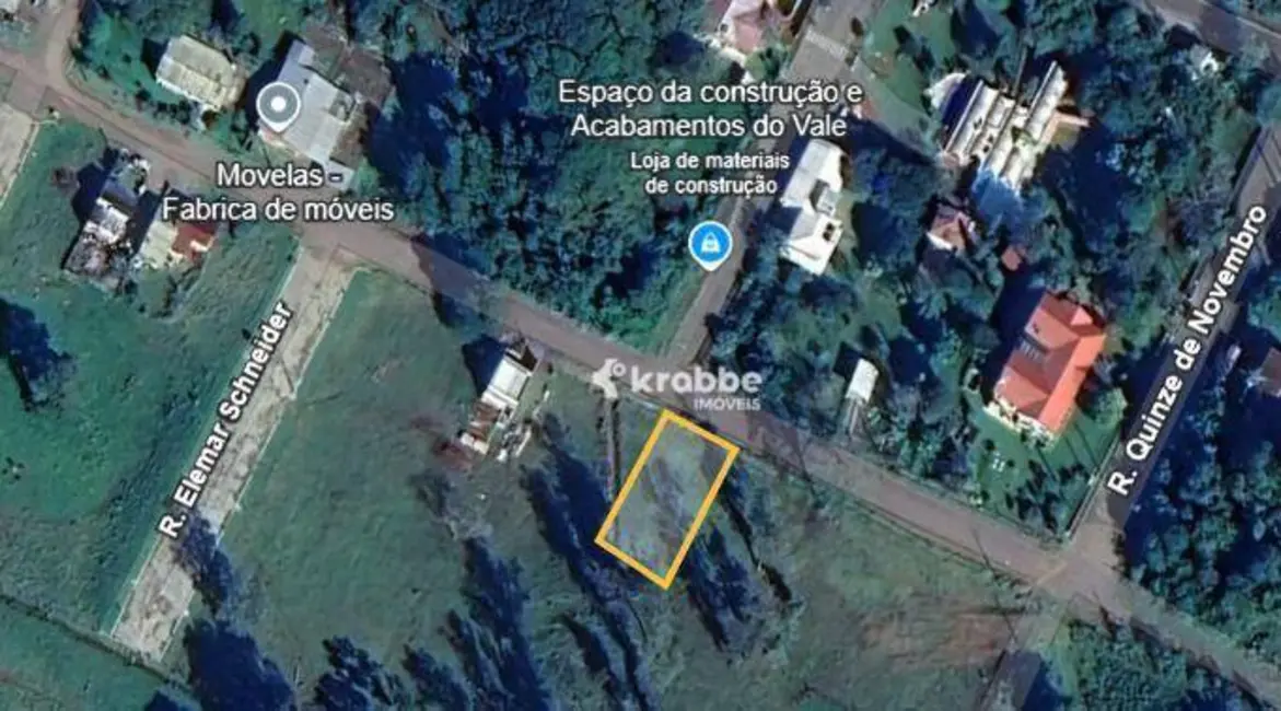 Foto 2 de Terreno / Lote à venda, 467m2 em Teutonia - RS