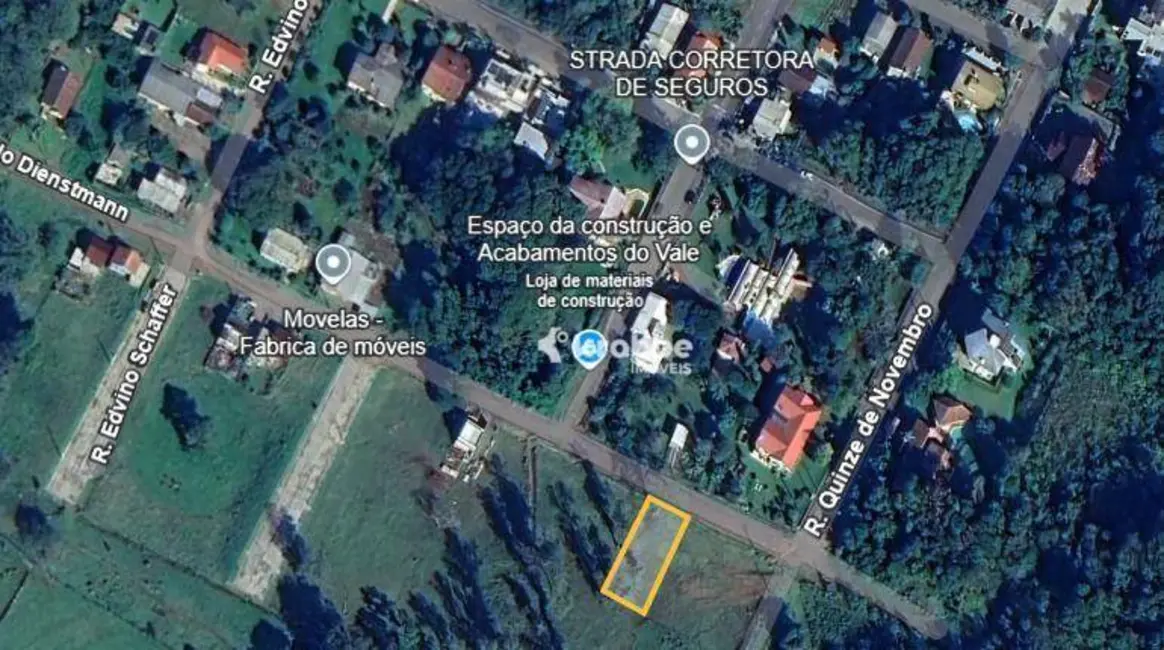 Foto 3 de Terreno / Lote à venda, 449m2 em Teutonia - RS