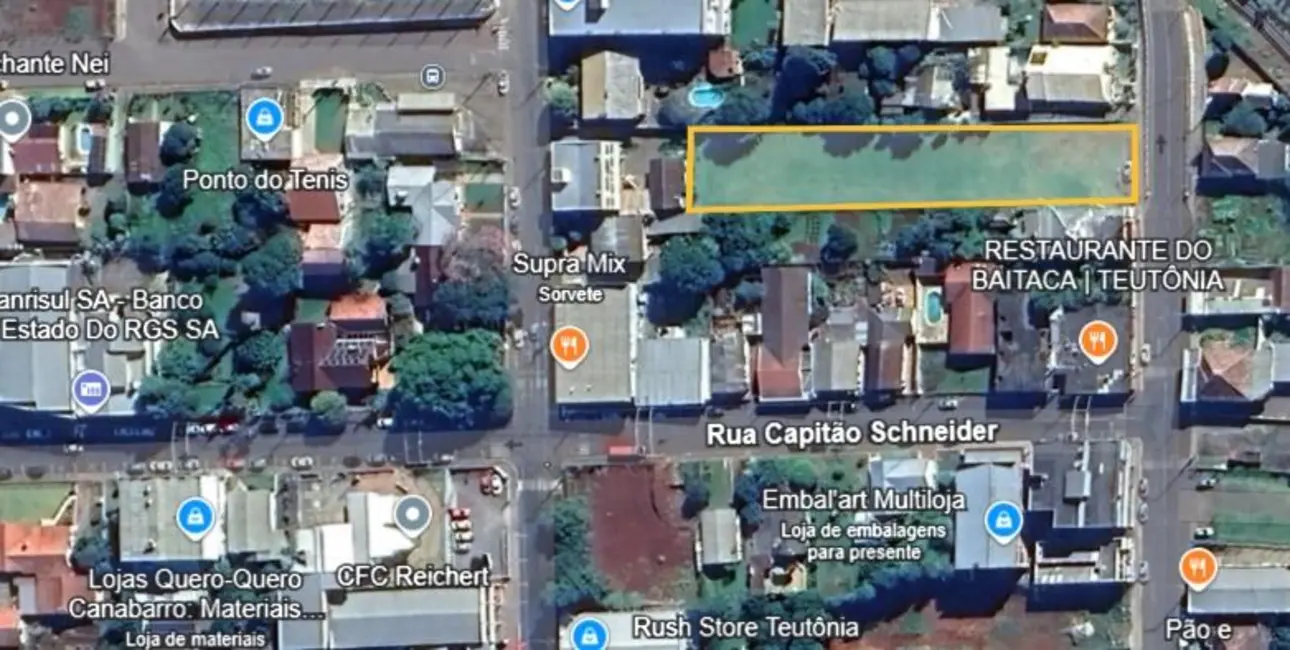 Foto 3 de Terreno / Lote à venda, 1900m2 em Teutonia - RS