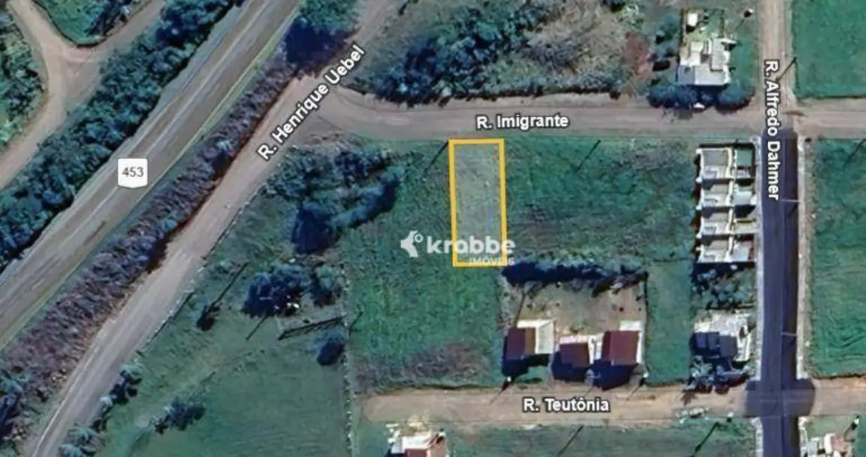 Foto 3 de Terreno / Lote à venda, 360m2 em Westfalia - RS