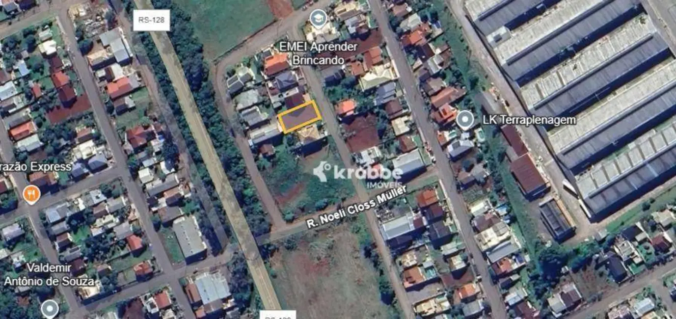 Foto 4 de Terreno / Lote à venda, 375m2 em Teutonia - RS