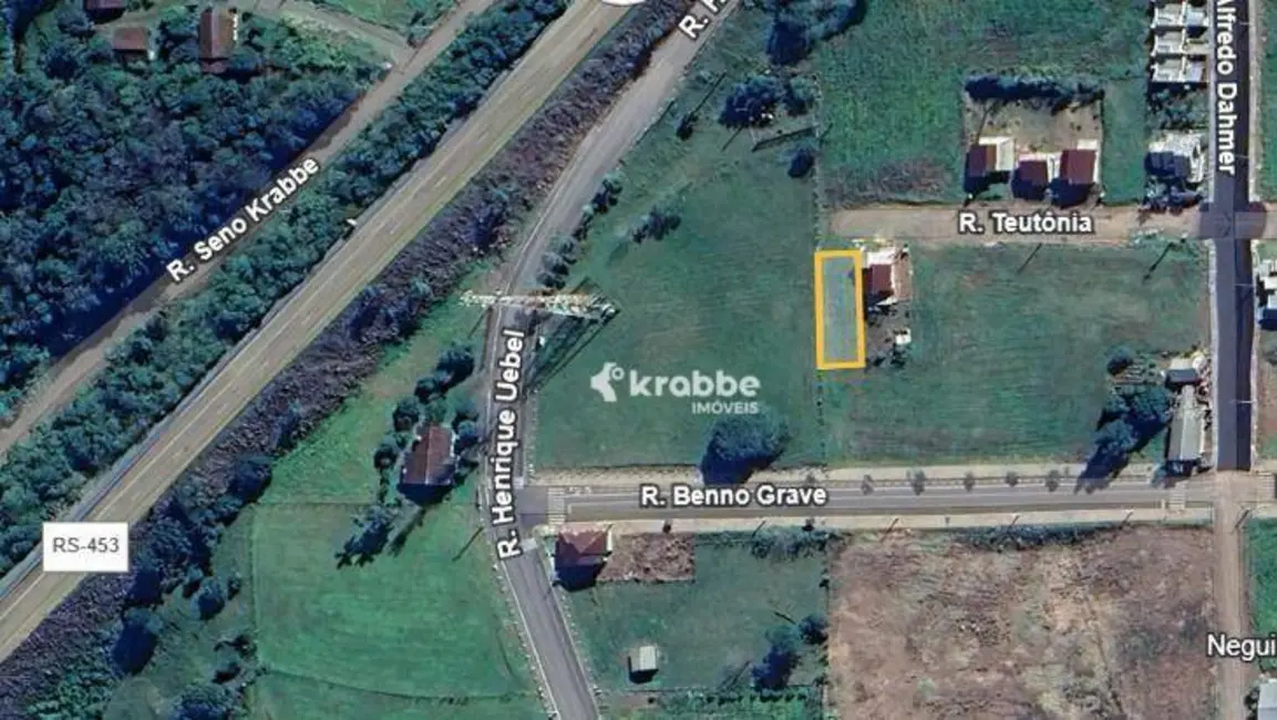 Foto 3 de Terreno / Lote à venda, 360m2 em Westfalia - RS