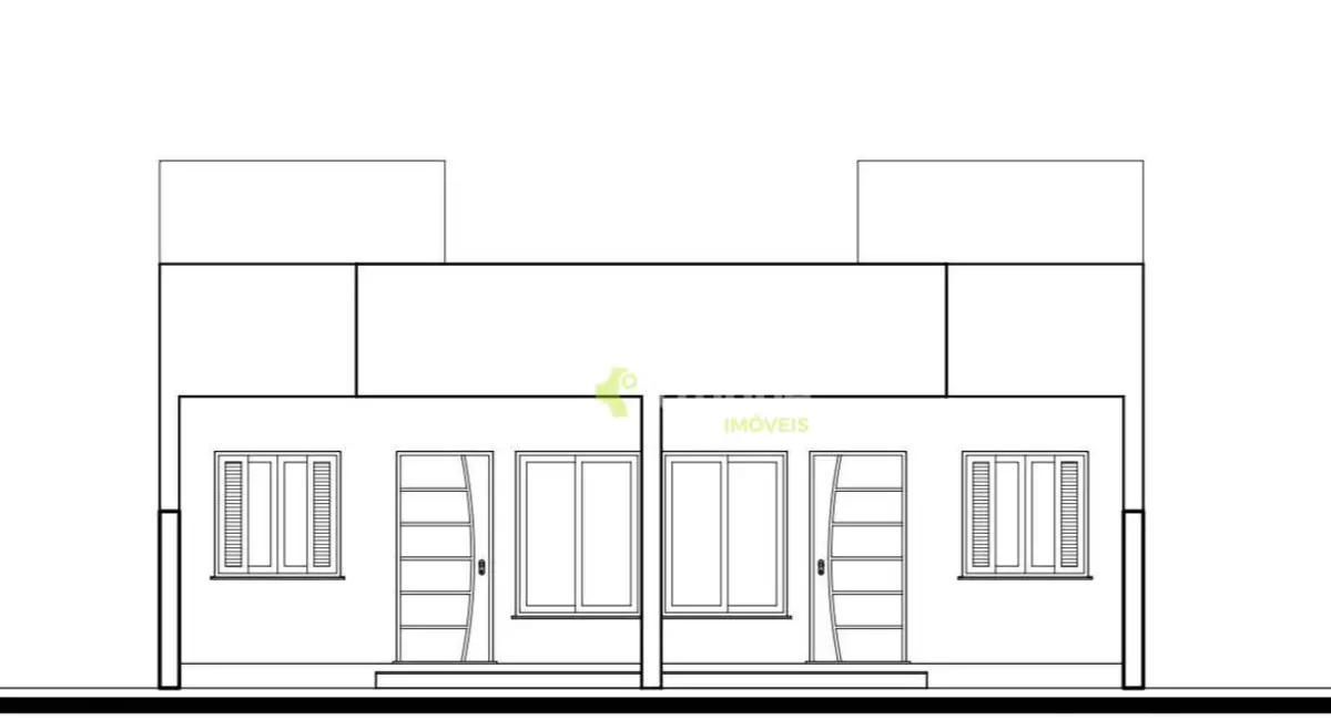 Foto 1 de Casa com 2 quartos à venda, 100m2 em Estrela - RS