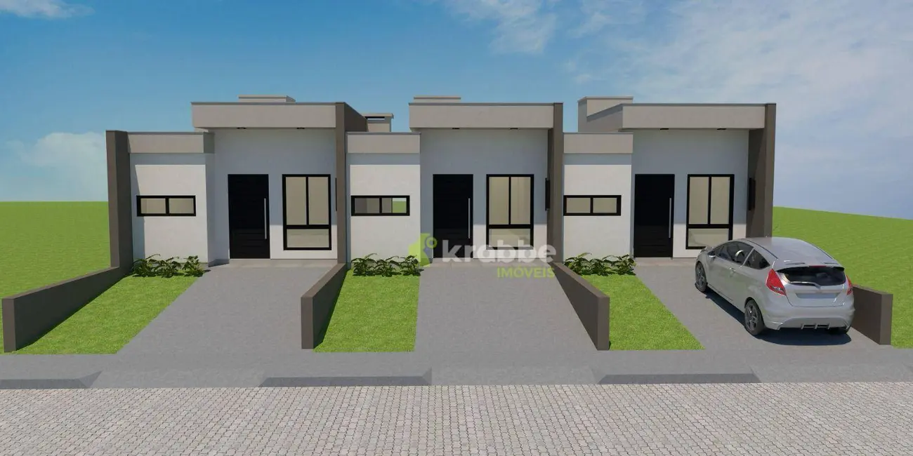 Foto 1 de Casa com 2 quartos à venda, 70m2 em Teutonia - RS