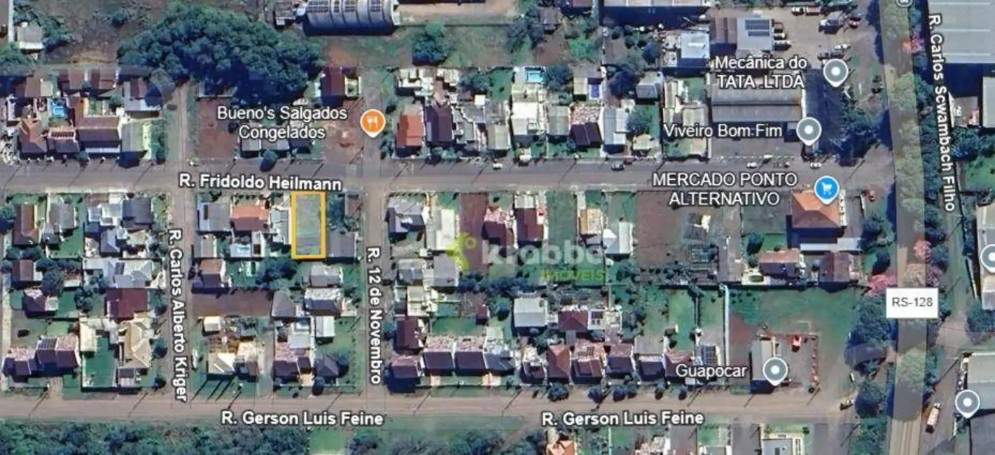 Foto 3 de Terreno / Lote à venda, 316m2 em Teutonia - RS