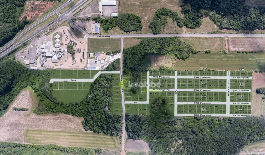 Foto 5 de Terreno / Lote à venda, 200m2 em Estrela - RS