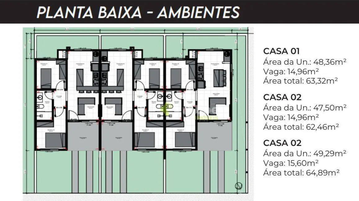 Foto 4 de Casa de Condomínio com 2 quartos à venda, 100m2 em Estrela - RS