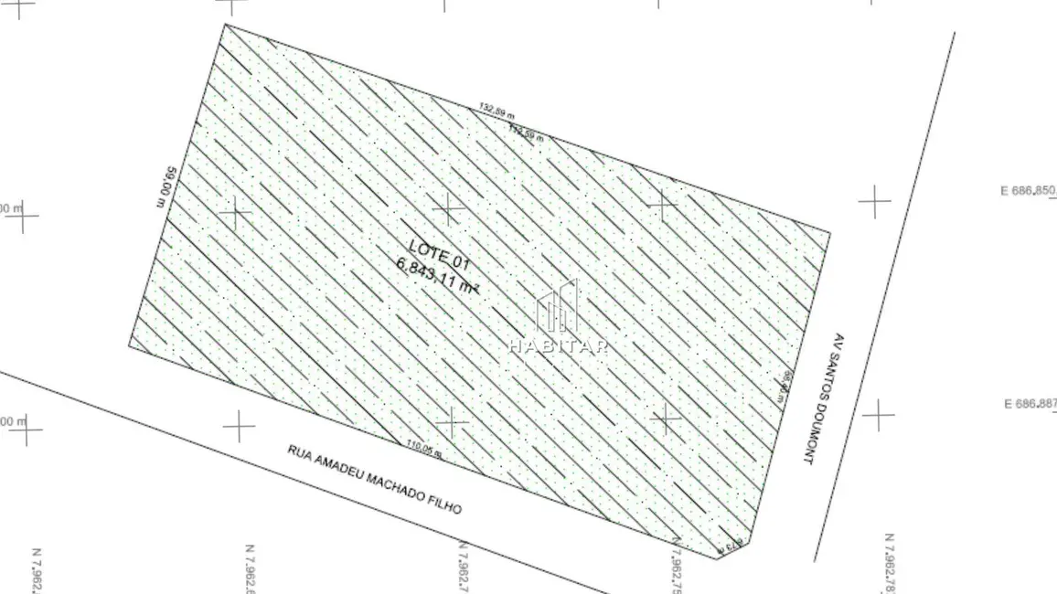 Foto 4 de Terreno / Lote à venda, 6843m2 em Setor Novo Horizonte, Itumbiara - GO