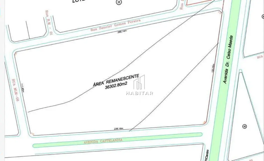 Foto 2 de Terreno / Lote à venda, 36302m2 em Jardim Liberdade, Itumbiara - GO