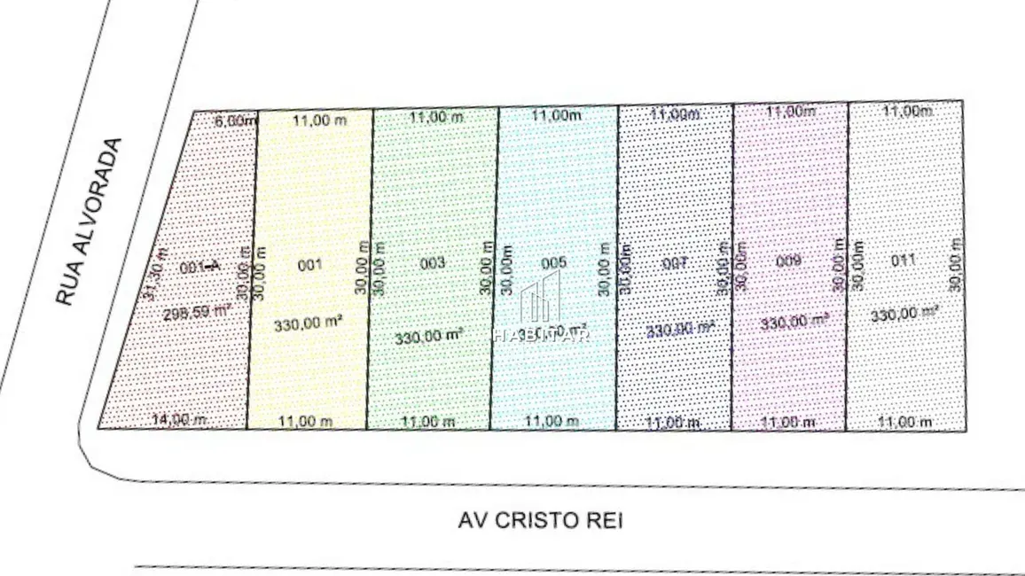 Foto 2 de Terreno / Lote à venda, 330m2 em Setor Novo Horizonte, Itumbiara - GO
