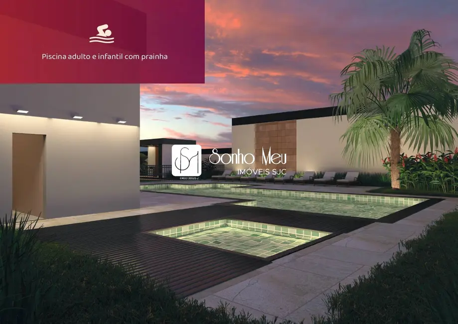 Foto 3 de Apartamento com 2 quartos à venda, 66m2 em Sao Jose Dos Campos - SP