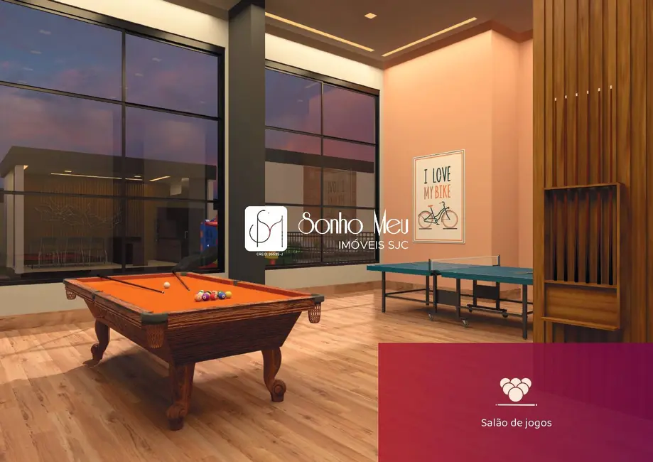 Foto 1 de Apartamento com 2 quartos à venda, 66m2 em Sao Jose Dos Campos - SP