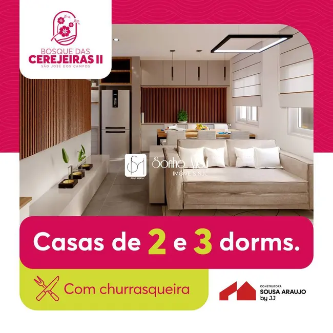 Foto 3 de Casa com 2 quartos à venda, 63m2 em Sao Jose Dos Campos - SP