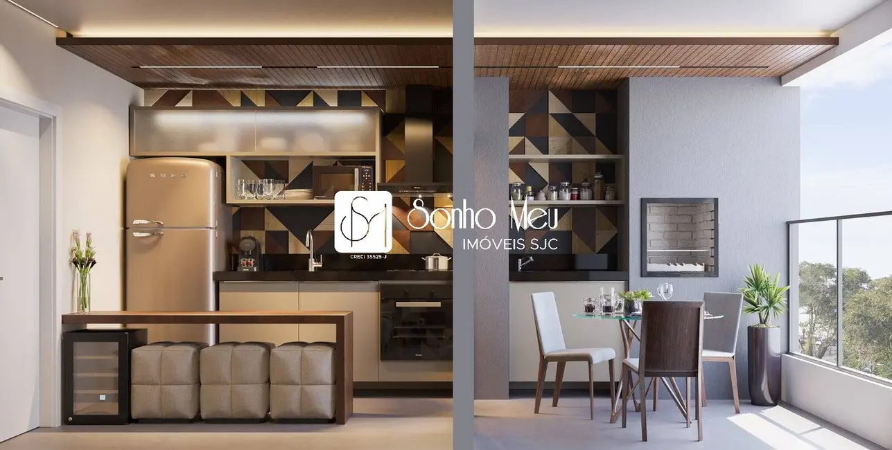 Apartamento com 2 quartos à venda, 62m2 em Sao Jose Dos Campos - SP - imagem 1 Foto 1 de Apartamento com 2 quartos à venda, 62m2 em Sao Jose Dos Campos - SP