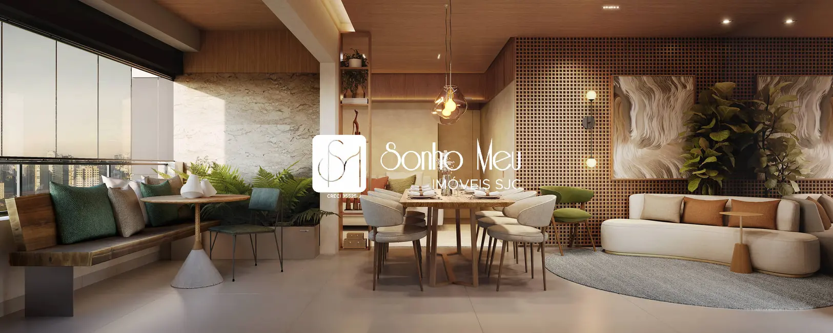 Apartamento com 3 quartos à venda, 71m2 em Sao Jose Dos Campos - SP - imagem 2 Foto 2 de Apartamento com 3 quartos à venda, 71m2 em Sao Jose Dos Campos - SP