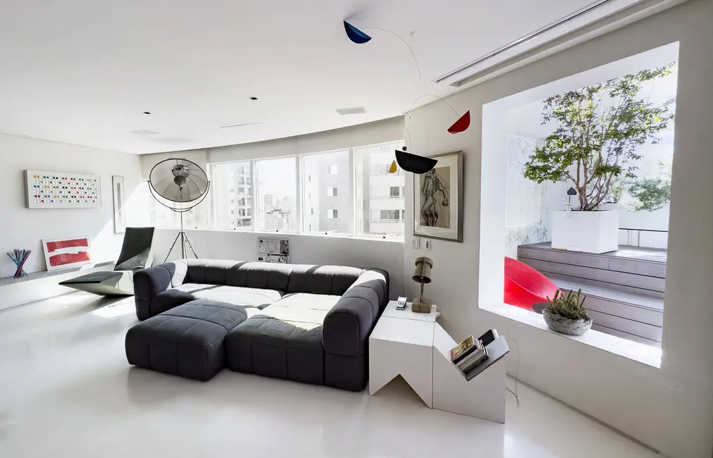 Apartamento com 3 quartos à venda, 202m2 em Indianópolis, São Paulo - SP - imagem 5 Foto 5 de Apartamento com 3 quartos à venda, 202m2 em Indianópolis, São Paulo - SP