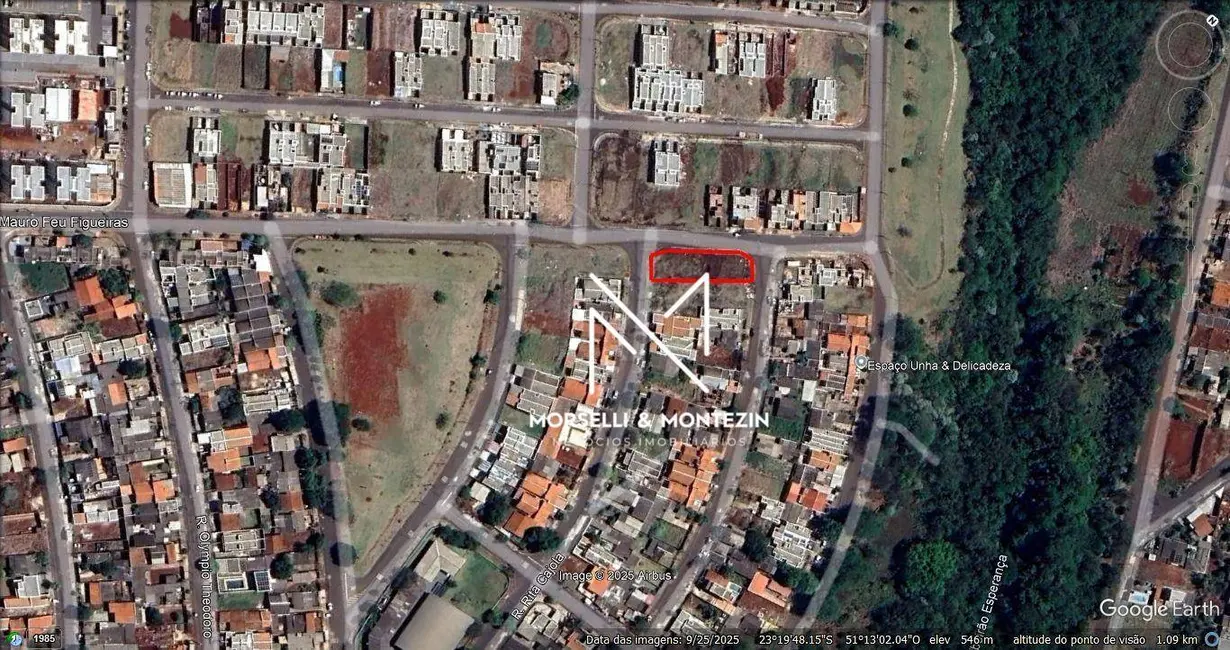 Foto 7 de Terreno / Lote à venda, 628m2 em Colinas, Londrina - PR