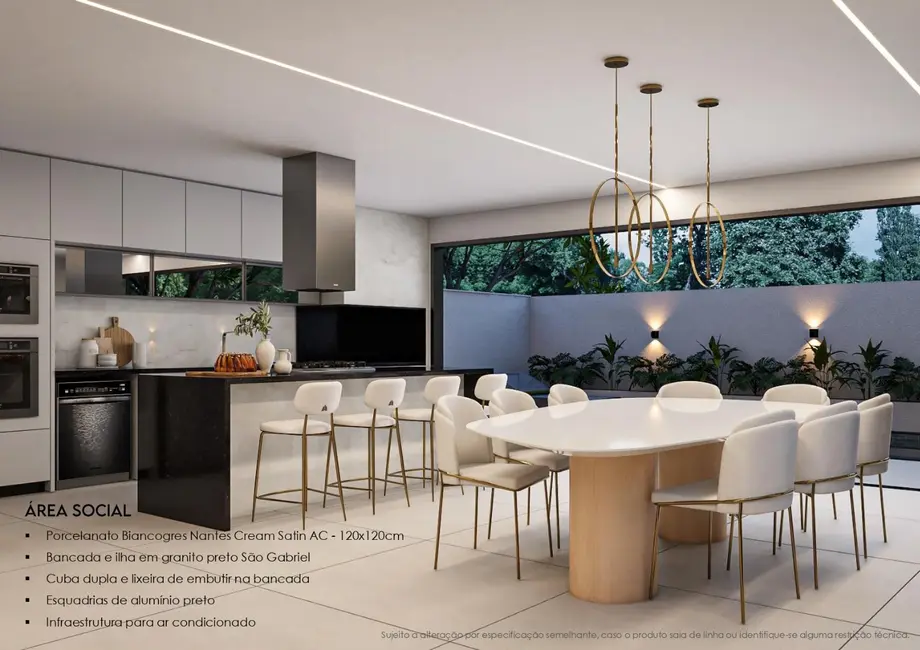 Casa de Condomínio com 3 quartos à venda, 256m2 em Londrina - PR - imagem 6 Foto 6 de Casa de Condomínio com 3 quartos à venda, 256m2 em Londrina - PR