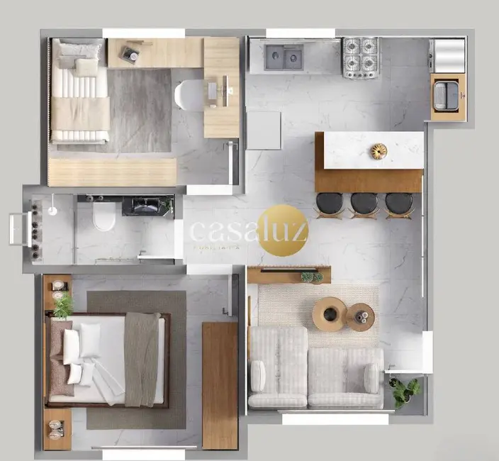 Foto 8 de Apartamento com 2 quartos à venda, 878633m2 em Mangueiras (Barreiro), Belo Horizonte - MG