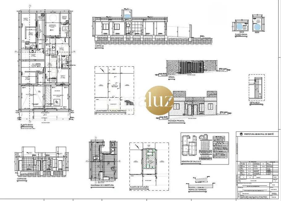 Foto 2 de Casa com 2 quartos à venda, 129m2 em Camargos, Ibirite - MG