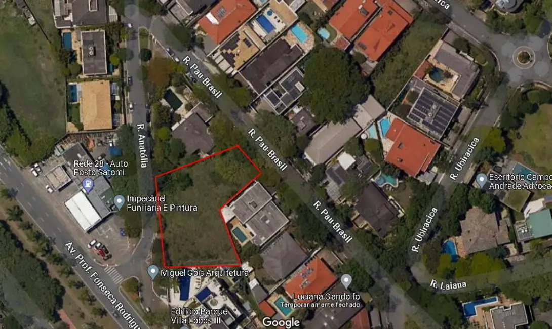 Foto 1 de Terreno / Lote à venda, 1621m2 em Boaçava, São Paulo - SP