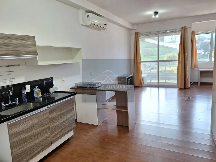 Foto 9 de Apartamento com 1 quarto para alugar, 46m2 em Tamboré, Santana De Parnaiba - SP