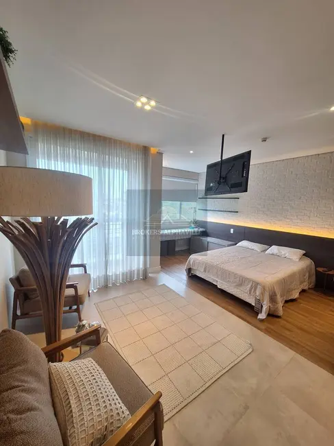 Foto 6 de Apartamento com 1 quarto para alugar, 46m2 em Tamboré, Santana De Parnaiba - SP