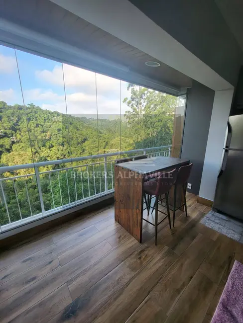 Foto 4 de Apartamento com 1 quarto para alugar, 50m2 em Tamboré, Santana De Parnaiba - SP