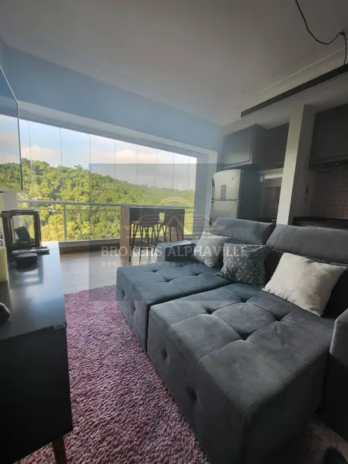 Foto 5 de Apartamento com 1 quarto para alugar, 50m2 em Tamboré, Santana De Parnaiba - SP