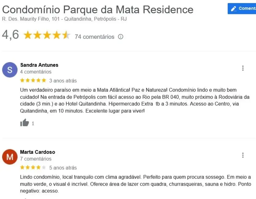 Foto 3 de Apartamento com 2 quartos à venda, 60m2 em Quitandinha, Petropolis - RJ