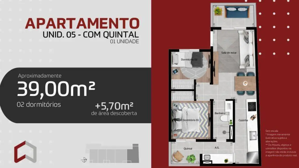 Foto 5 de Apartamento com 1 quarto à venda, 26m2 em Guaianazes, São Paulo - SP