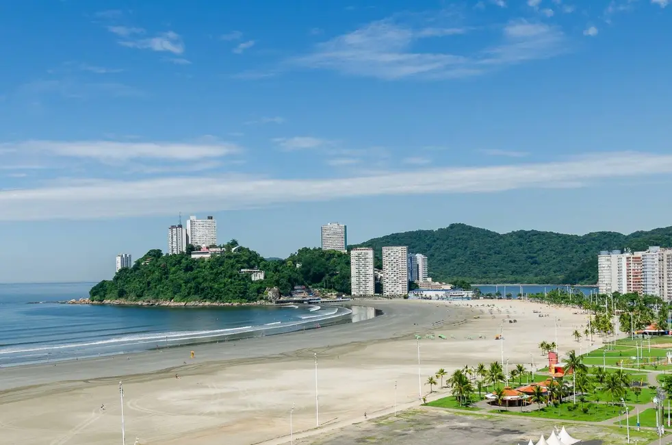 Foto 2 de Apartamento com 1 quarto à venda, 32m2 em Itararé, Sao Vicente - SP