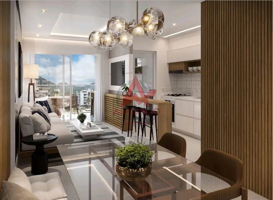 Foto 1 de Apartamento com 3 quartos à venda, 91m2 em Ubatuba - SP