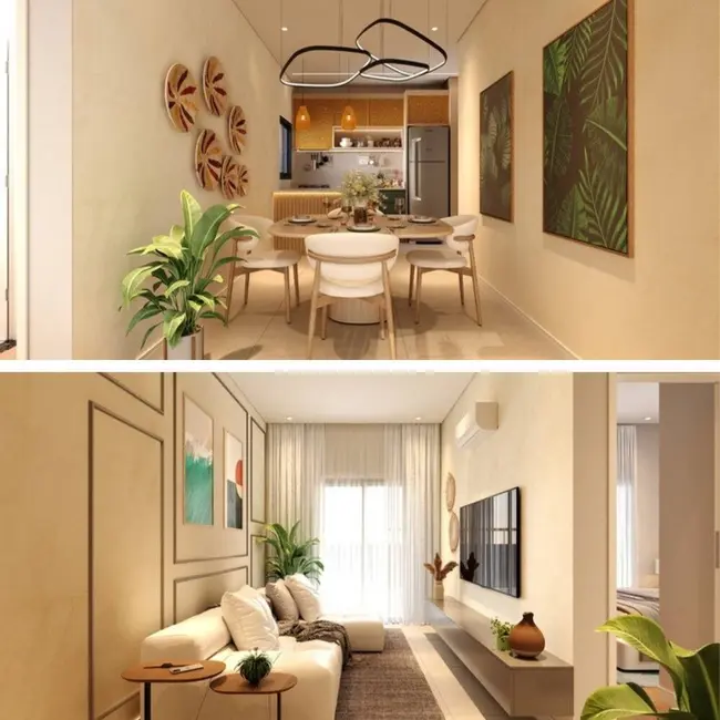 Apartamento com 1 quarto para alugar, 35m2 em Ubatuba - SP - imagem 3 Foto 3 de Apartamento com 1 quarto para alugar, 35m2 em Ubatuba - SP