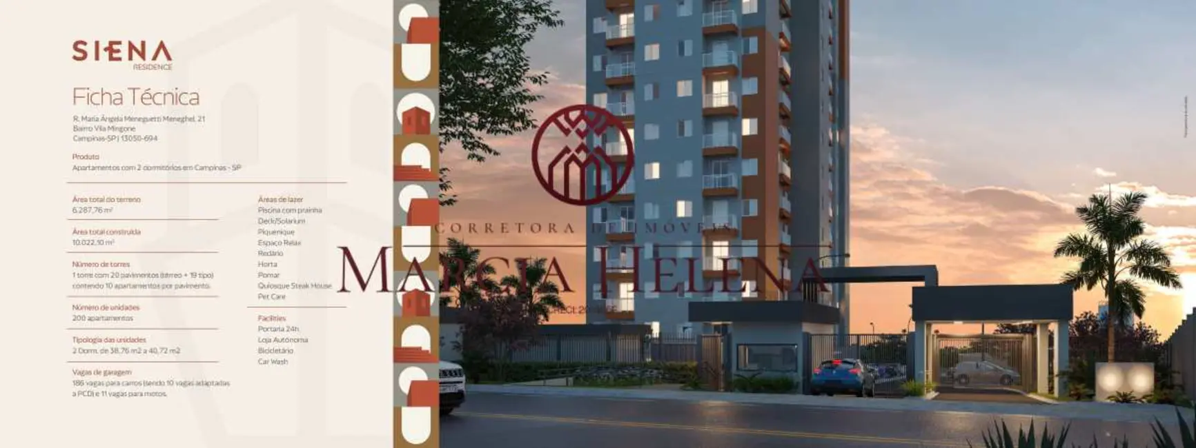 Apartamento com 2 quartos à venda, 40m2 em Vila Mingone, Campinas - SP - imagem 2 Foto 2 de Apartamento com 2 quartos à venda, 40m2 em Vila Mingone, Campinas - SP