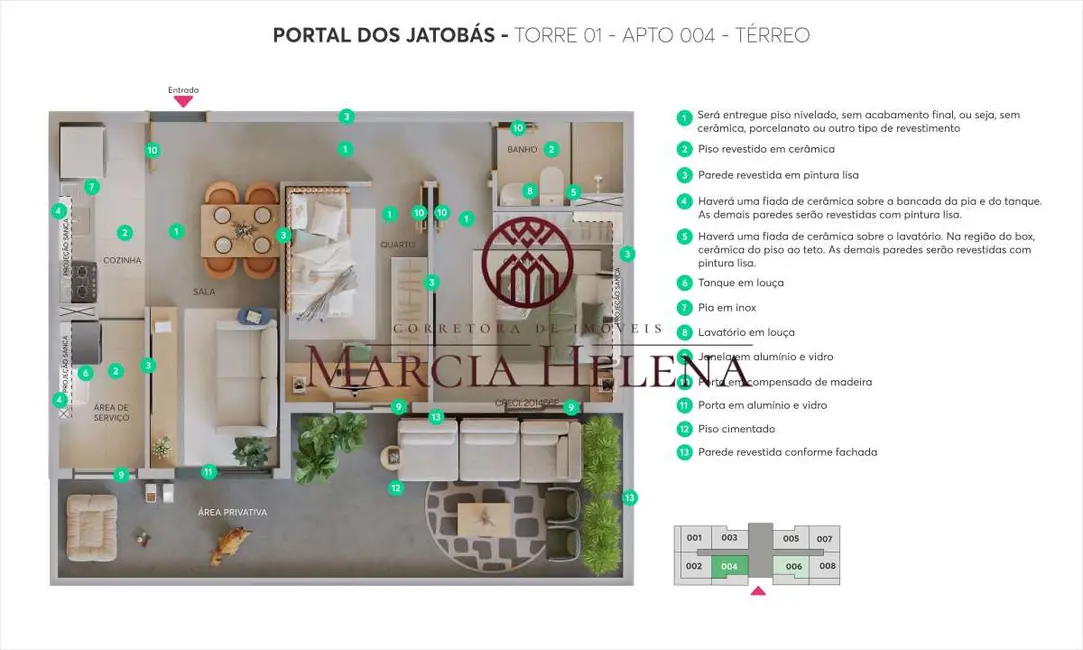 Foto 9 de Apartamento com 2 quartos à venda, 44m2 em Campinas - SP