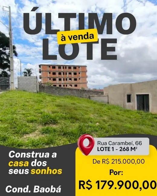 Terreno / Lote à venda, 288m2 em Paloma, Colombo - PR - imagem 1 Foto 1 de Terreno / Lote à venda, 288m2 em Paloma, Colombo - PR