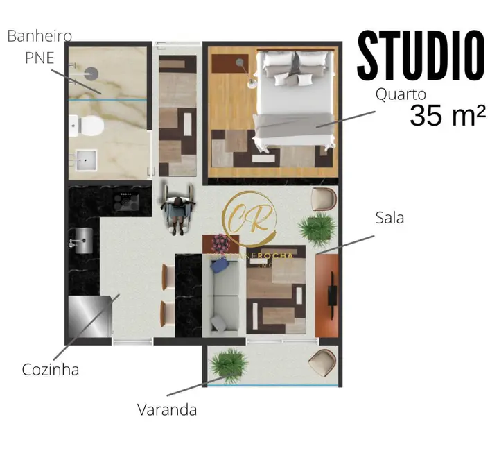 Foto 4 de Apartamento com 1 quarto à venda, 35m2 em Vila Corberi, São Paulo - SP