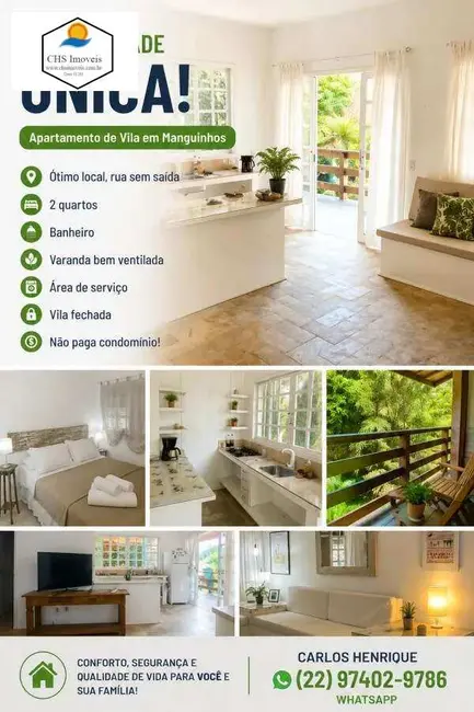 Casa de Vila com 2 quartos à venda, 70m2 em Armacao Dos Buzios - RJ - imagem 1 Foto 1 de Casa de Vila com 2 quartos à venda, 70m2 em Armacao Dos Buzios - RJ